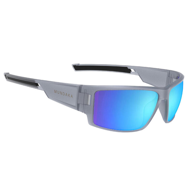 **Lunettes de soleil de sport KYRRO Gris, CX Polarisés Bleu cat.3 - MUNDAKA**