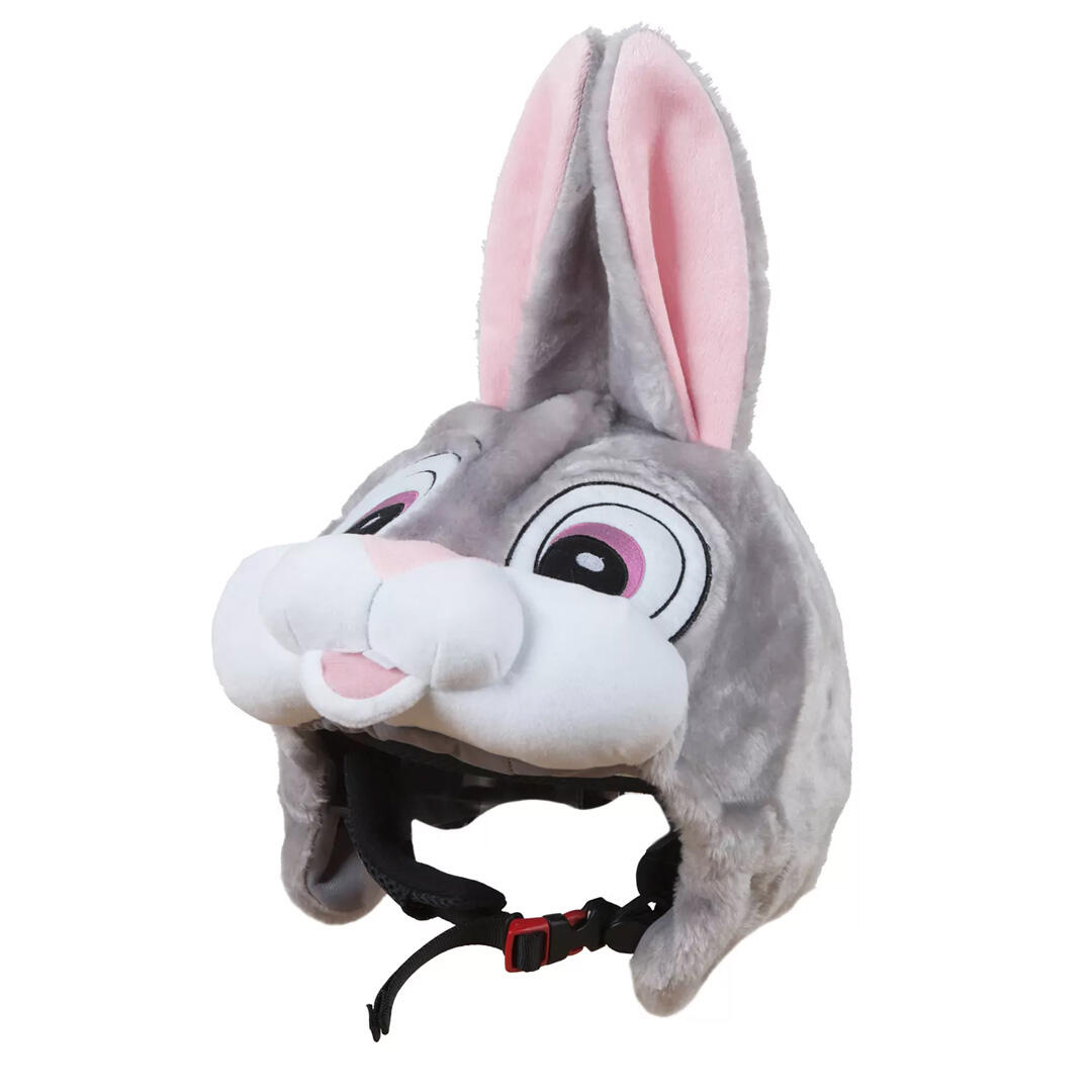 Frendo - Couvre Casque Hoxyheads Lapin - Couvre-casque - Blanc|gris|rose - No Size - Decathlon