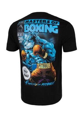 Heren t-shirt pitbull master of boxing