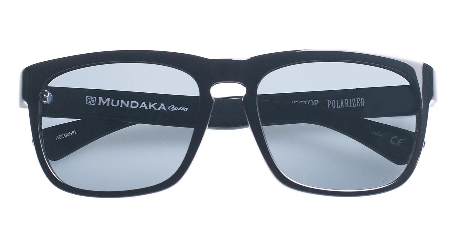 **Gafas de sol HECTOP Negro, gris POLARIZADO - cat.3 - MUNDAKA** 4/4
