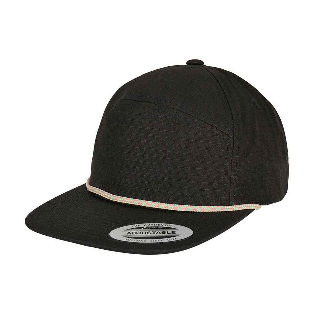 Braided Baseball Cap (Black) 4/4