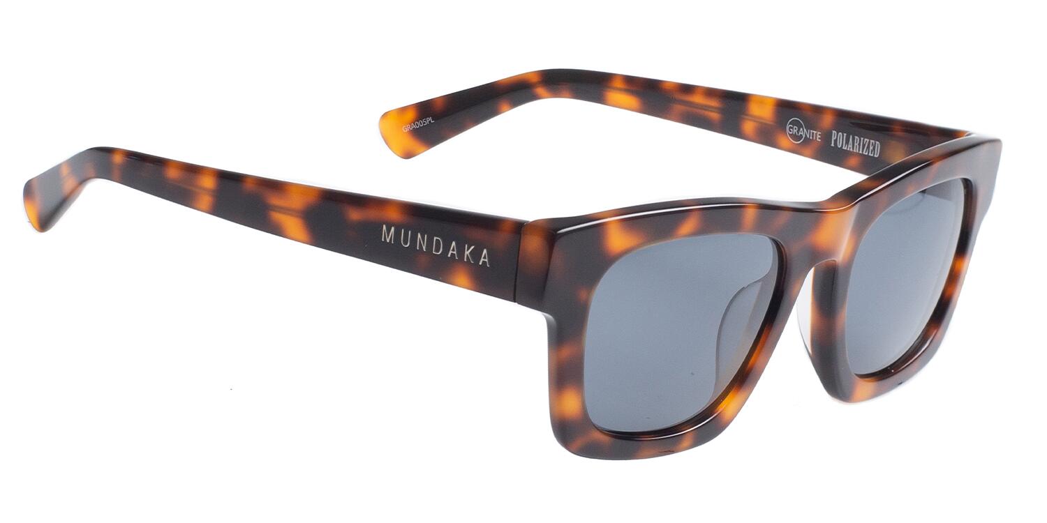 **Lunettes de soleil GRANITE Marron Tort, Polarisés GRIS - cat.3 - MUNDAKA** 1/4