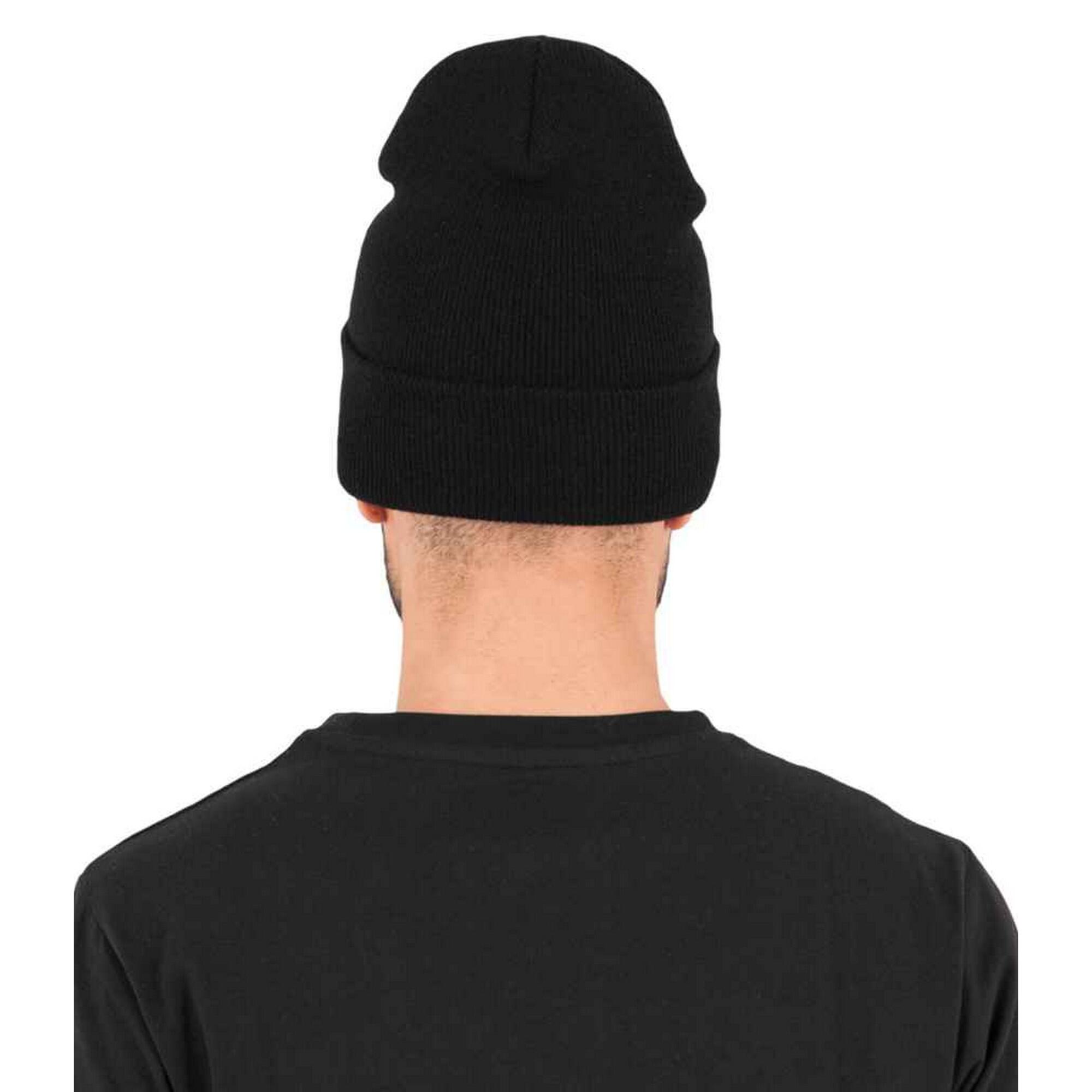 Unisex Adult Heavyweight Beanie (Black) 2/2