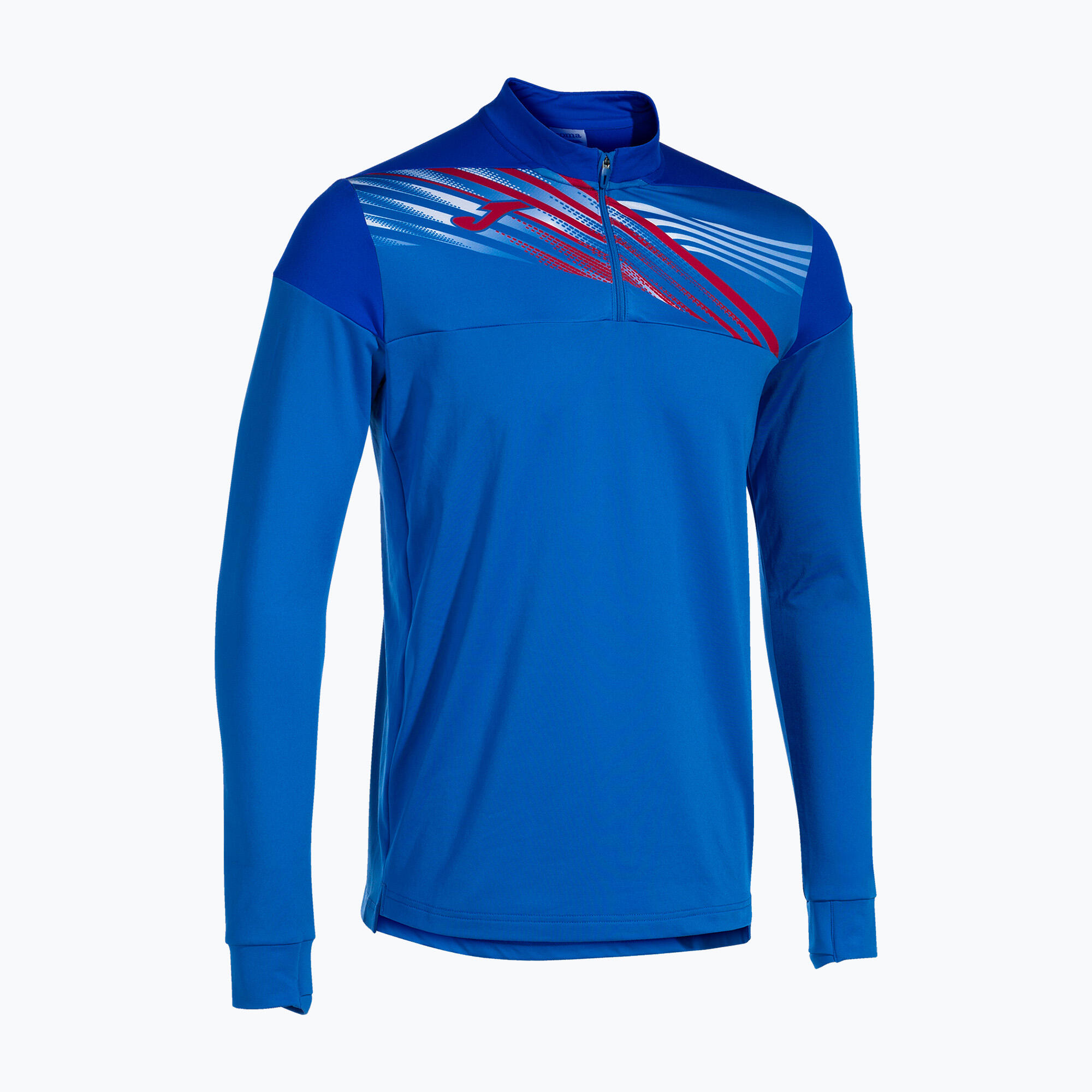Sweat-Shirt Running Homme Joma Elite X Bleu Roi 5/5