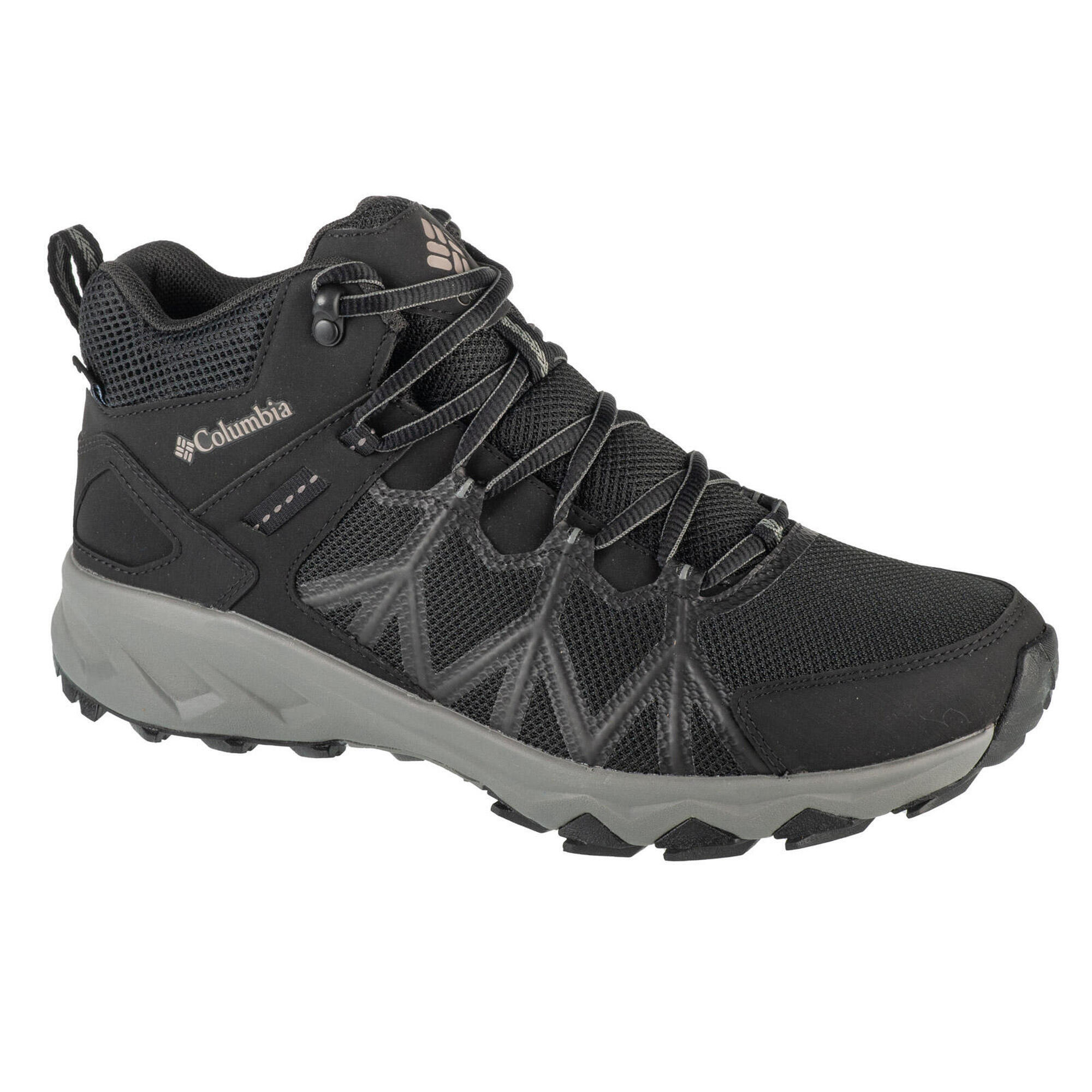 Columbia - Bottes Columbia Peakfreak Ii Mid Outdry Noir Imperméables - Chaussures D'Alpinisme - Noir - Decathlon