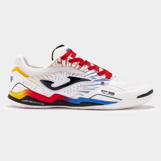 Chaussures Futsal Adulte Joma Fs Reactive 24 IN Blanc