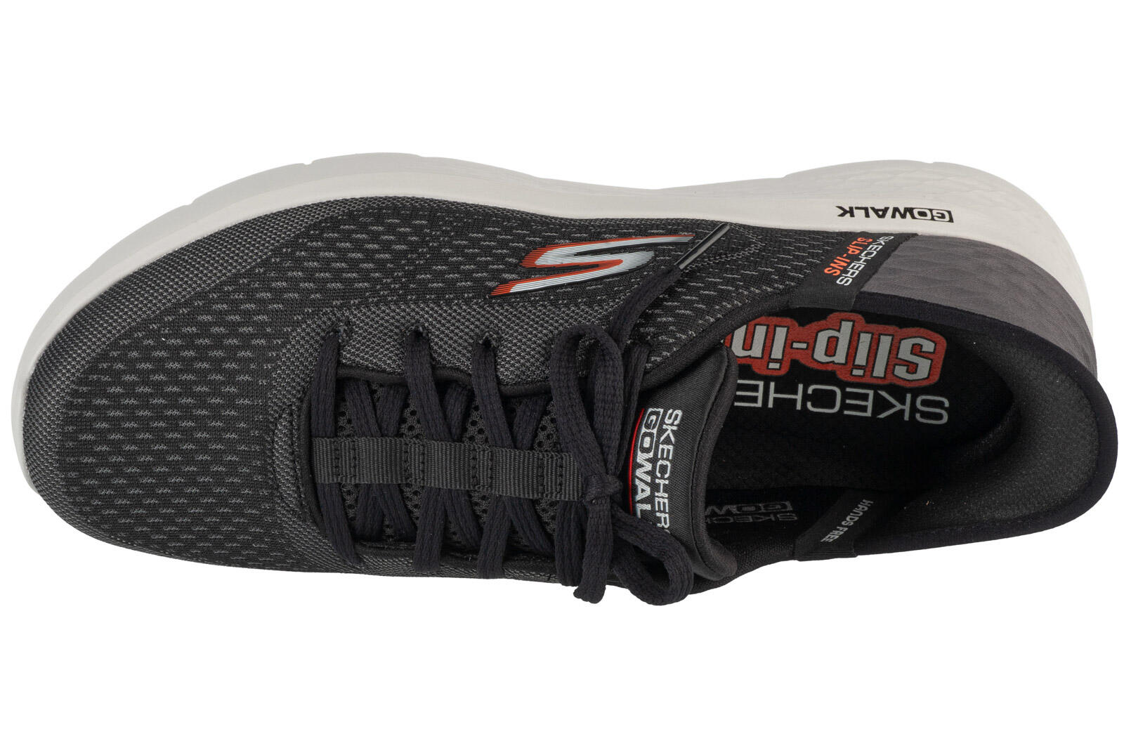 Chaussures Hommes Skechers Go Walk Flex New World noir 3/4