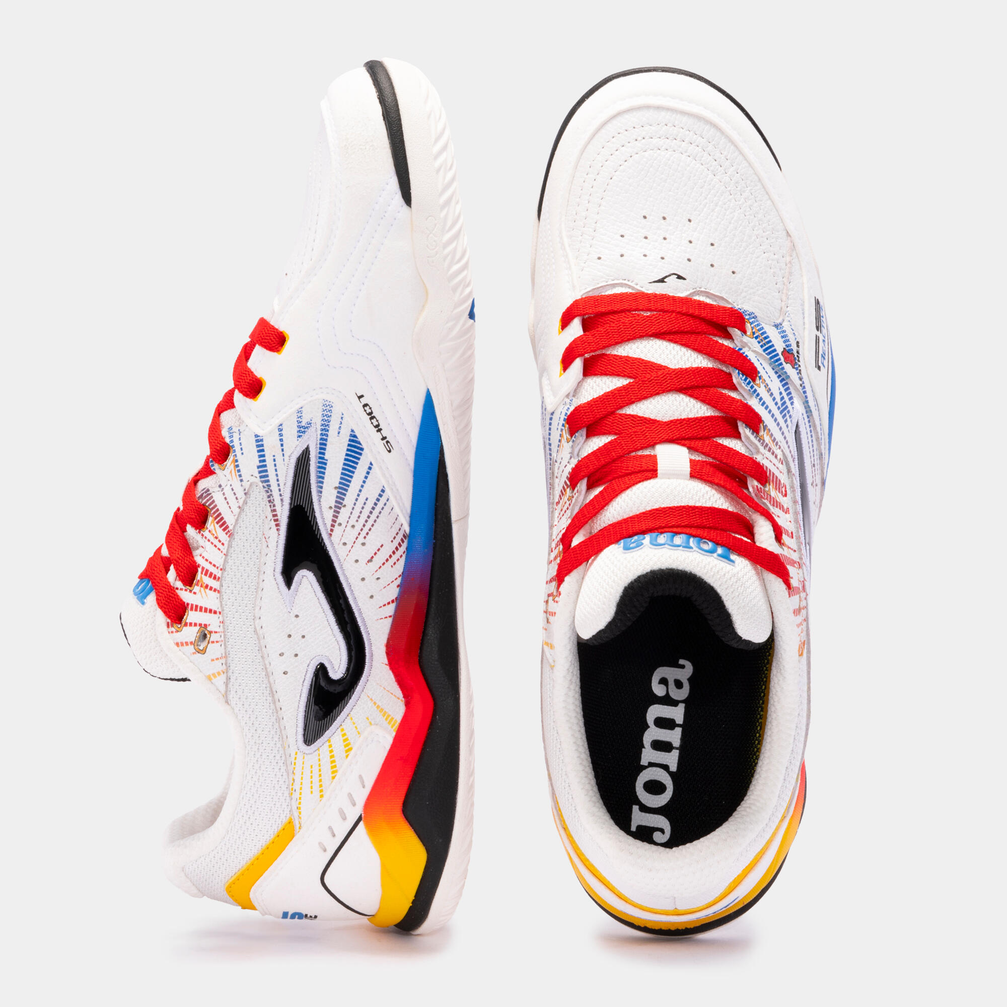 Futsalschoenen Joma FS Reactive 24 IN Wit 4/5