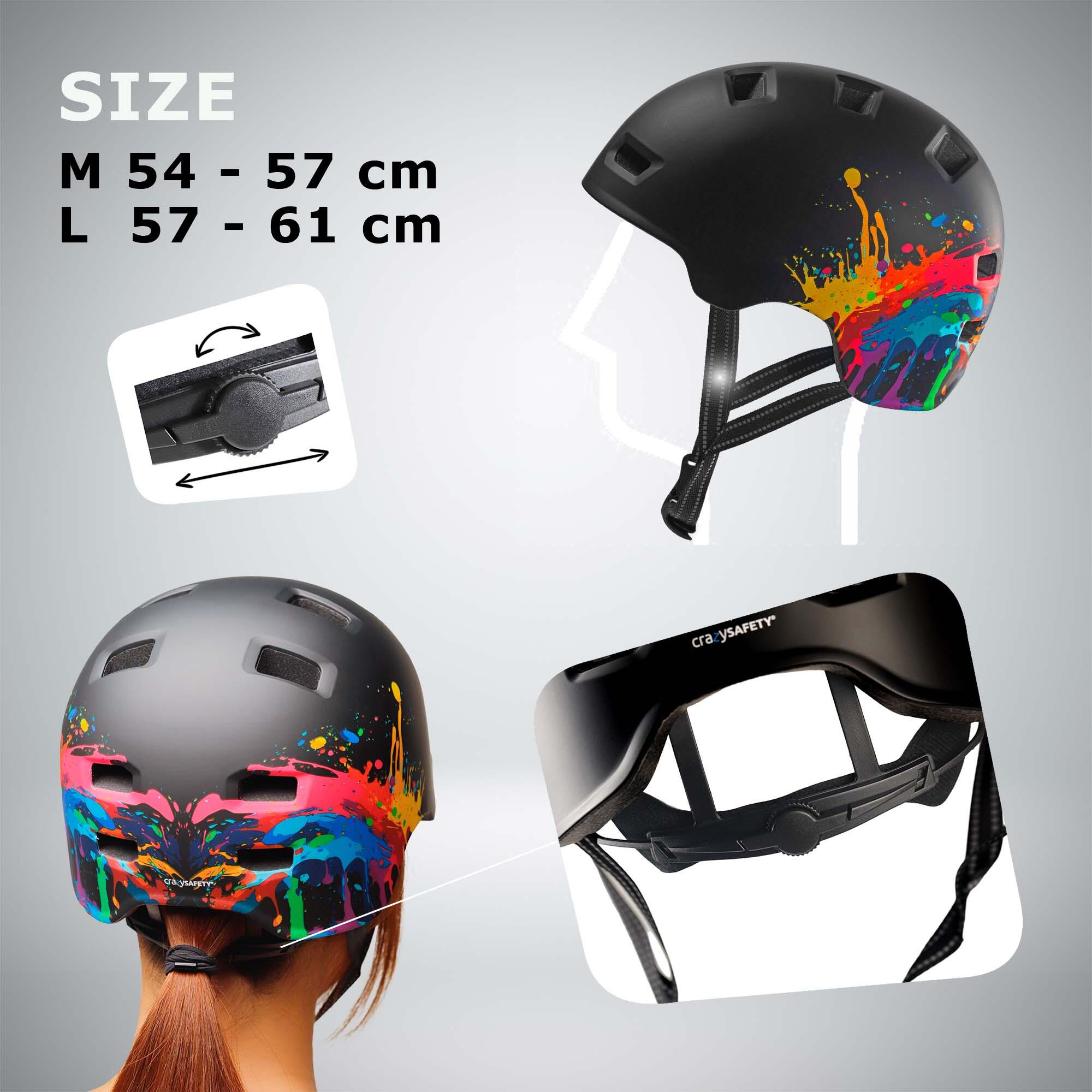 Kinderhelm Crazy Safety Rampage Splash 4/5