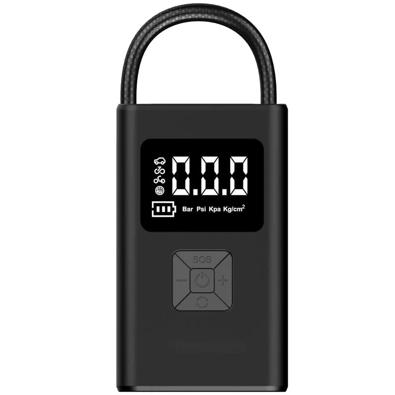 Compresor aer portabil reincarcabil 3 in 1, 150 PSI, 20 L/min, 2 x 2000 mAh