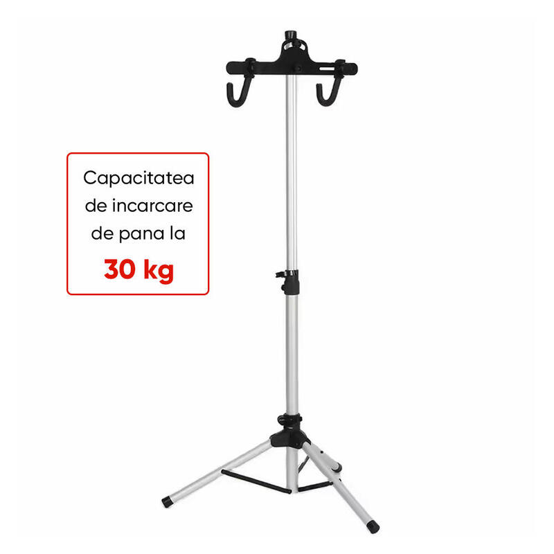 Suport depozitare bicicleta, max 30 kg, vertical, stand reparatii, pliabil
