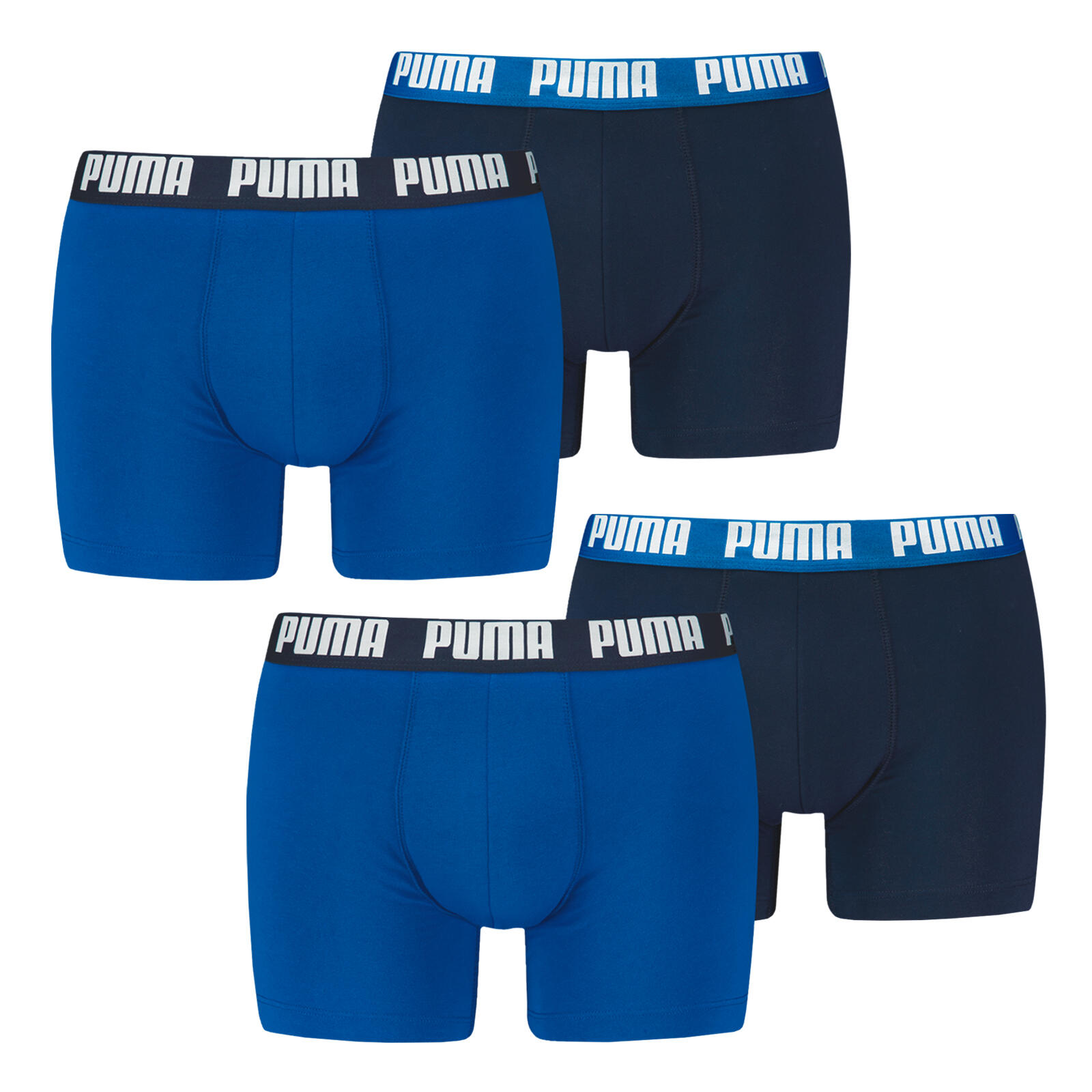 PUMA Unterhosen 4er Pack weich atmungsaktiv Herren - Boxers Comfort Stretch