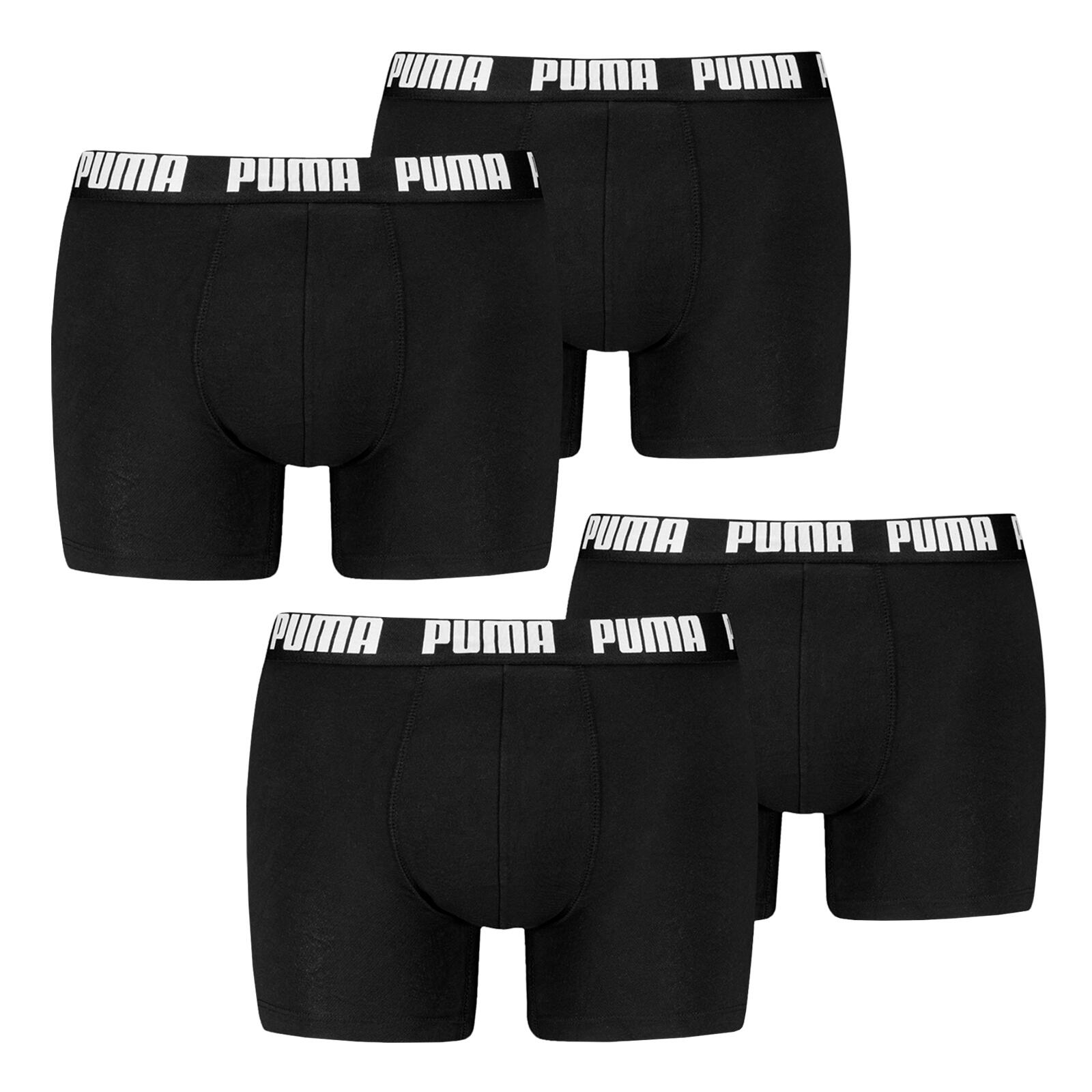 PUMA Unterhosen 4er Pack weich atmungsaktiv Herren - Boxers Comfort Stretch