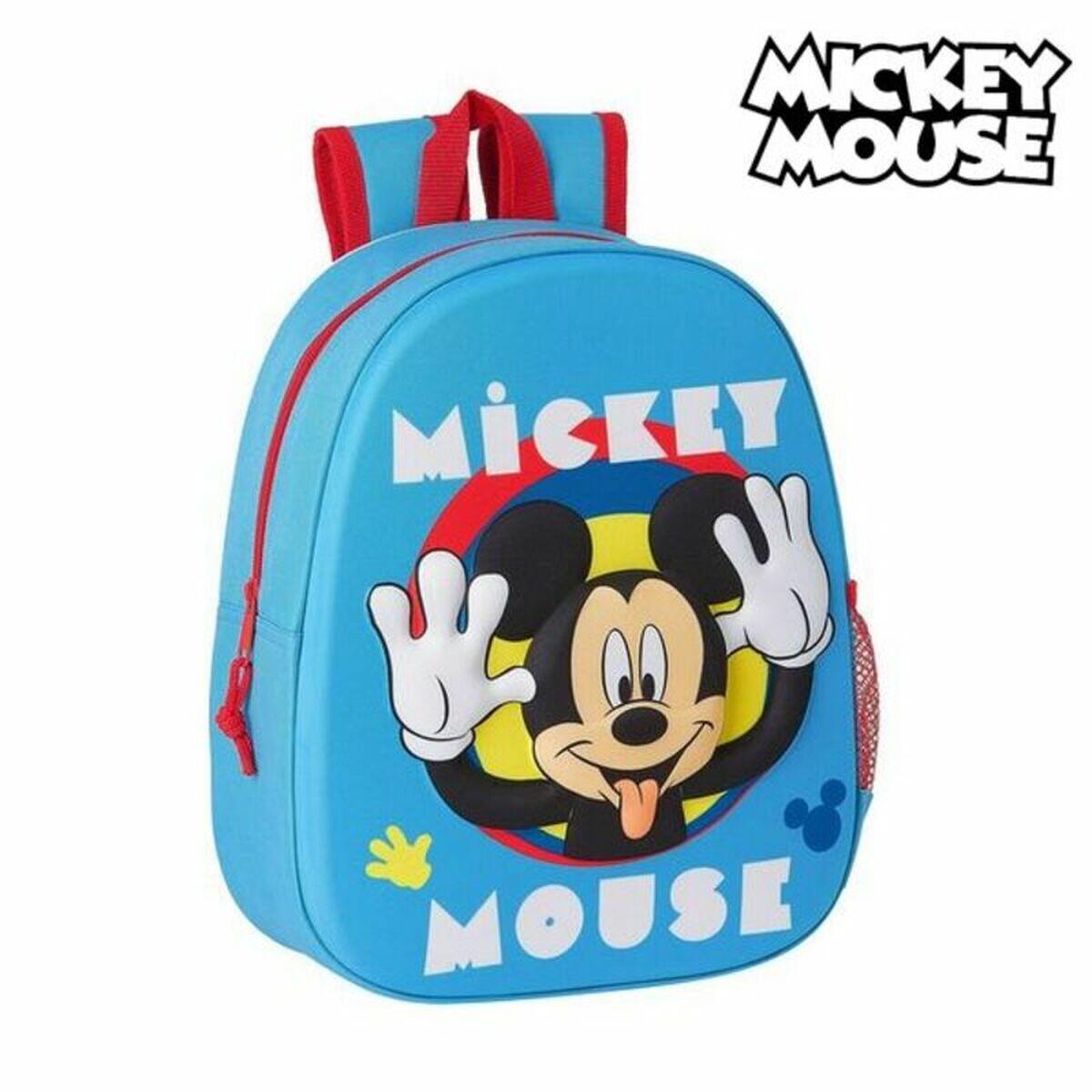 Mochila infantil 3d m890 azul claro