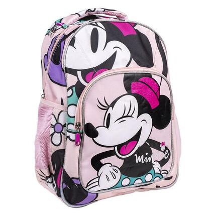 Mochila Escolar Minnie Mouse Rosa