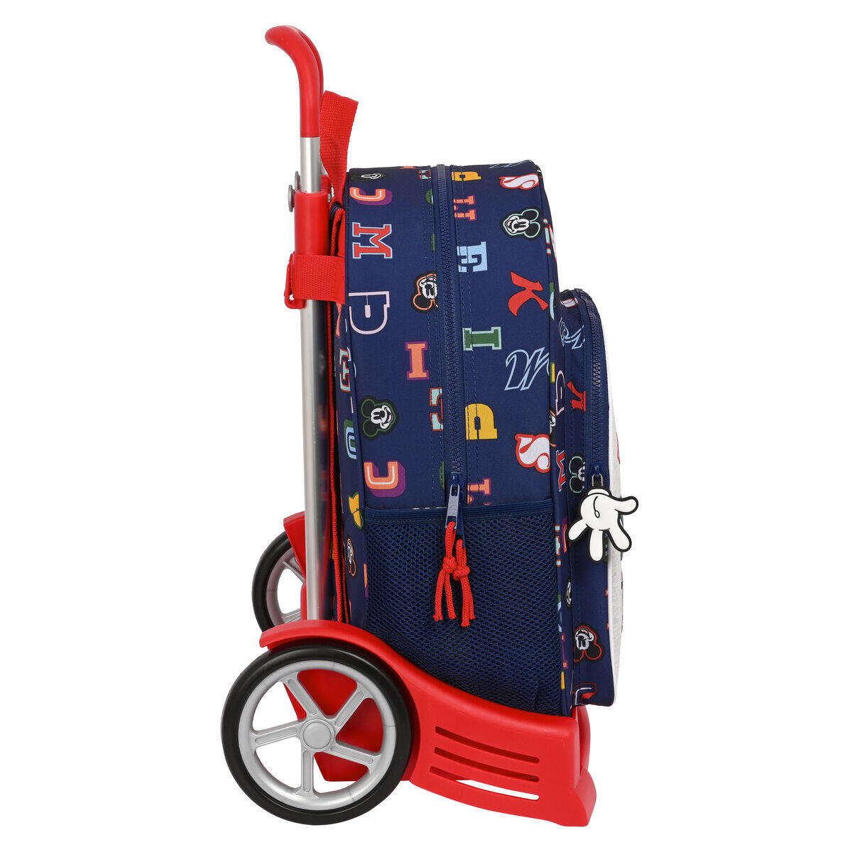 Mochila Escolar con Ruedas Mickey Mouse Clubhouse Only one Azul marino 2/3