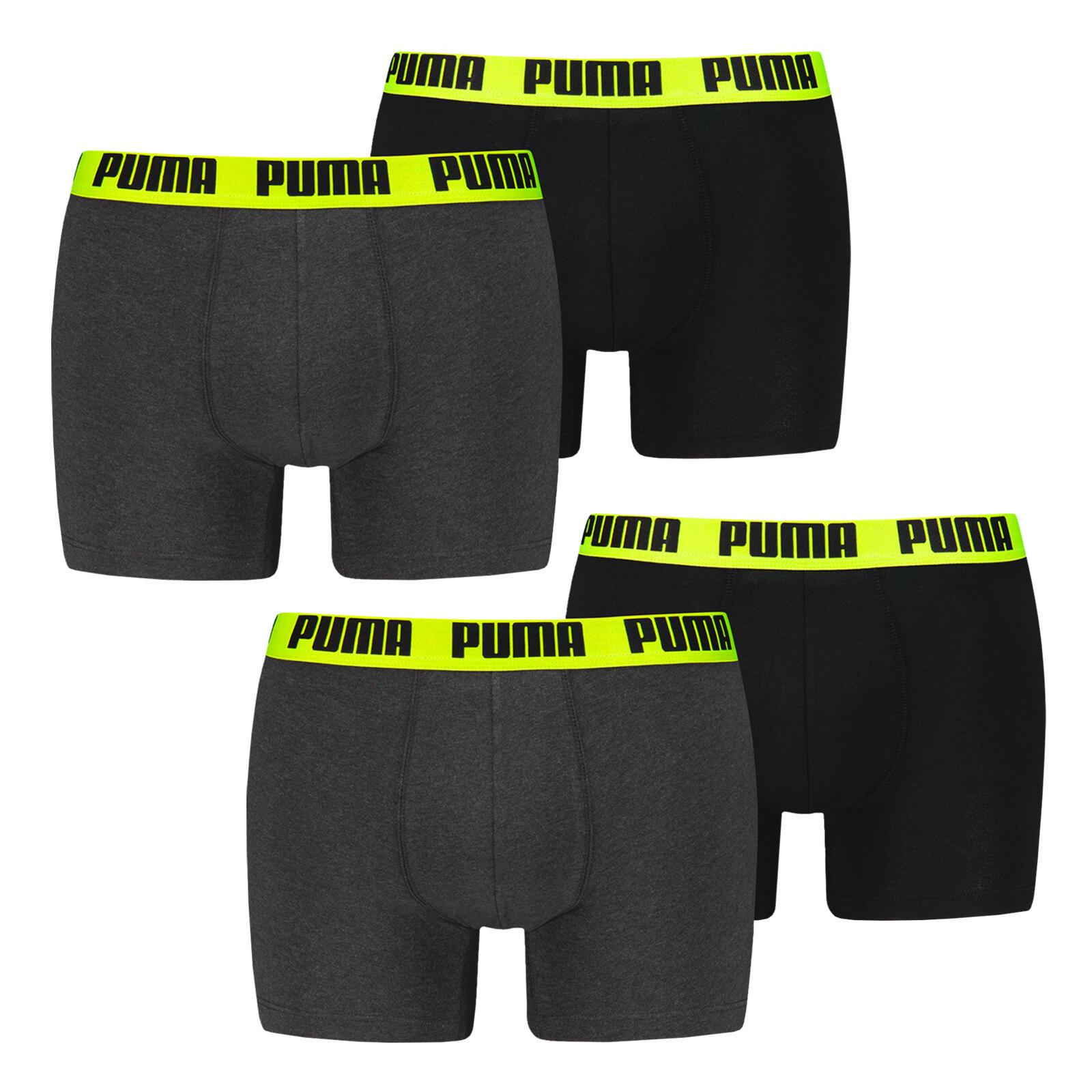 PUMA Unterhosen 4er Pack weich atmungsaktiv Herren - Boxers Comfort Stretch