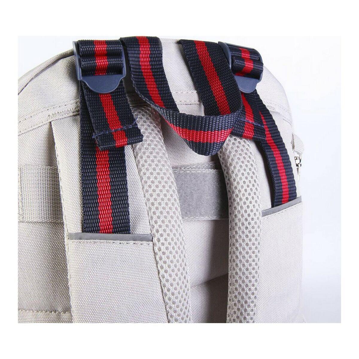 Mochila Escolar Cinzento claro 3/5