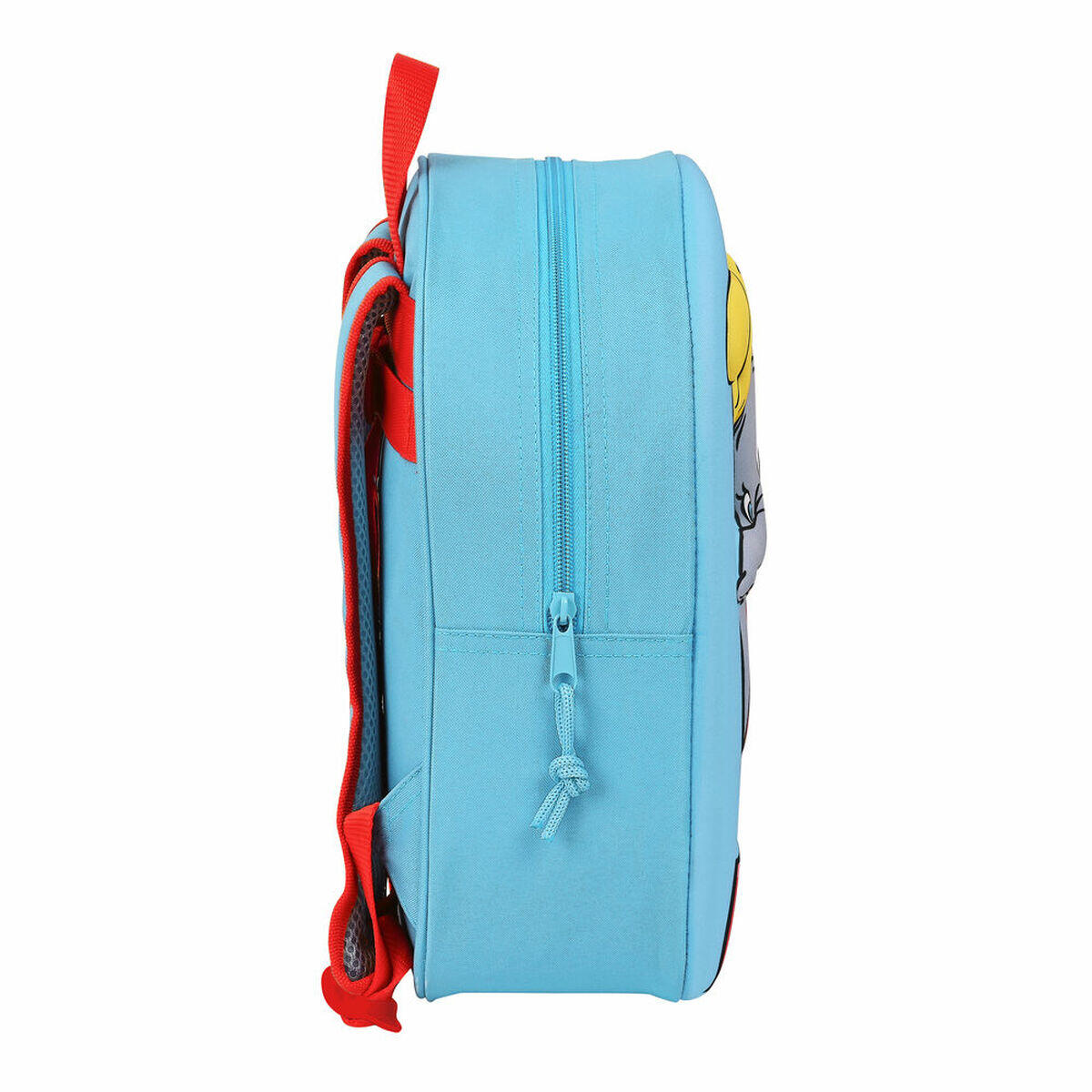 Mochila Escolar 3D M890 Rojo 2/4