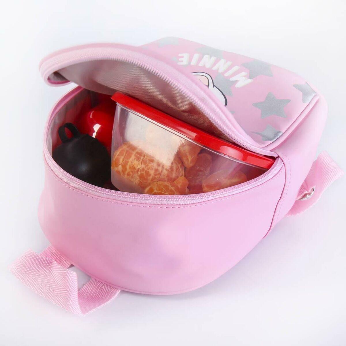 Mochila Escolar Rosa 2/5