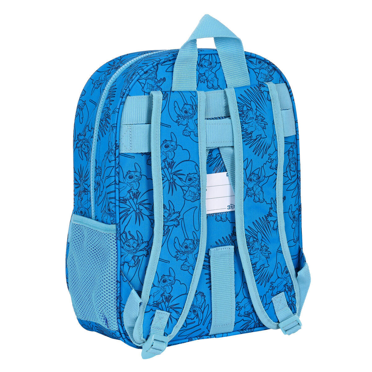 Mochila Escolar Stitch Azul 3/3