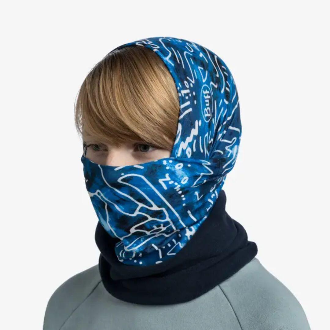 Nekwarmer Buff Tivat voor jongens 3/4