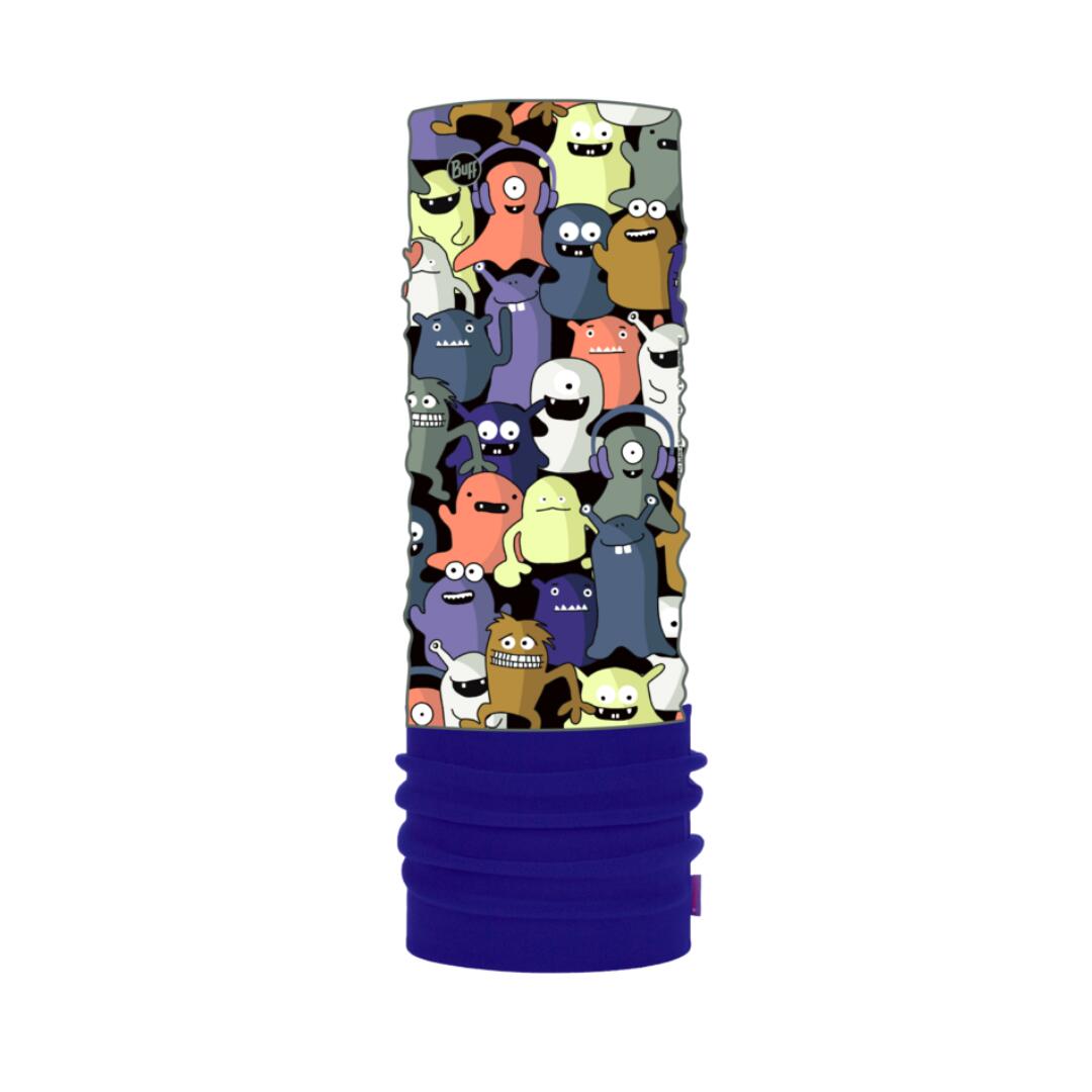 Buff - Tour De Cou Enfant Buff Polar Capty Jr - Cache-col - Bleu|multicolore - Taille Unique - Decathlon