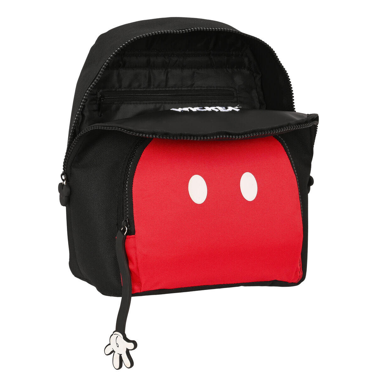 Mochila Casual Mickey Mouse Clubhouse Mickey mood Preto 4/4