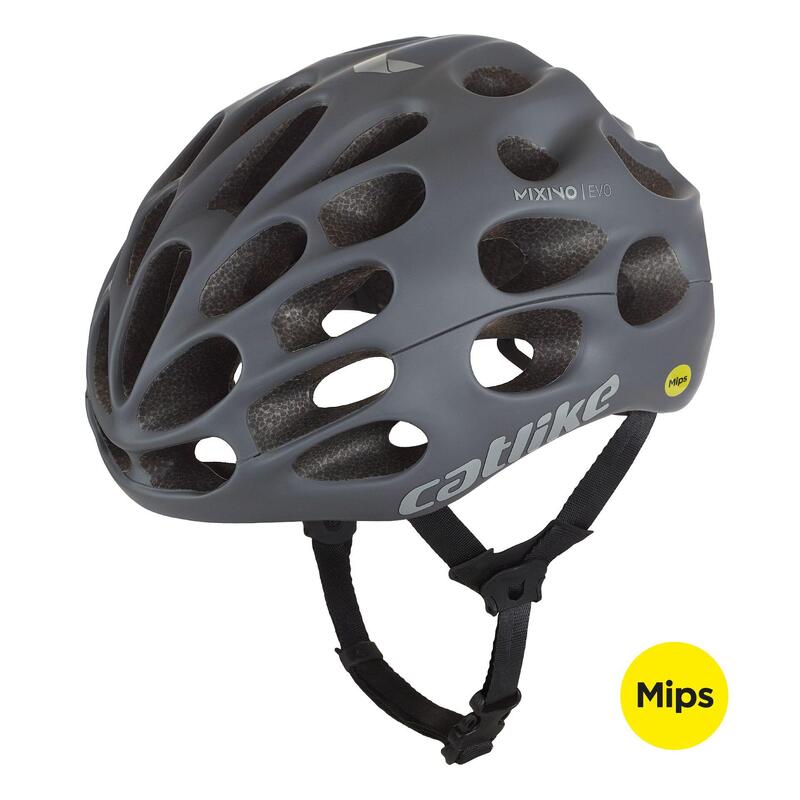 Casco de Bicicleta Carretera Mixino Evo MIPS Cinza