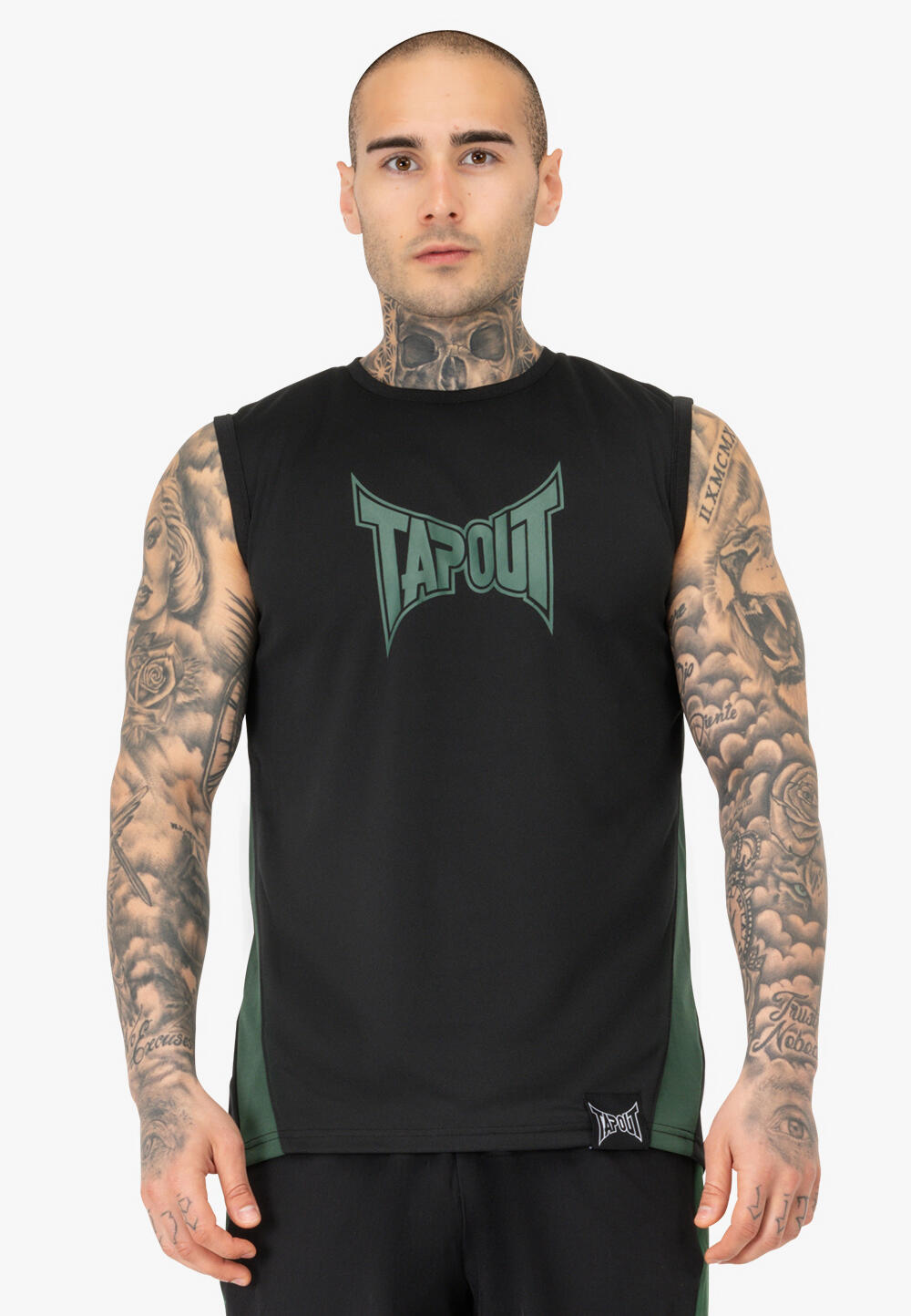 TAPOUT TAPOUT Functioneel herenshirt zonder mouwen, normale pasvorm TRAININGSTANK