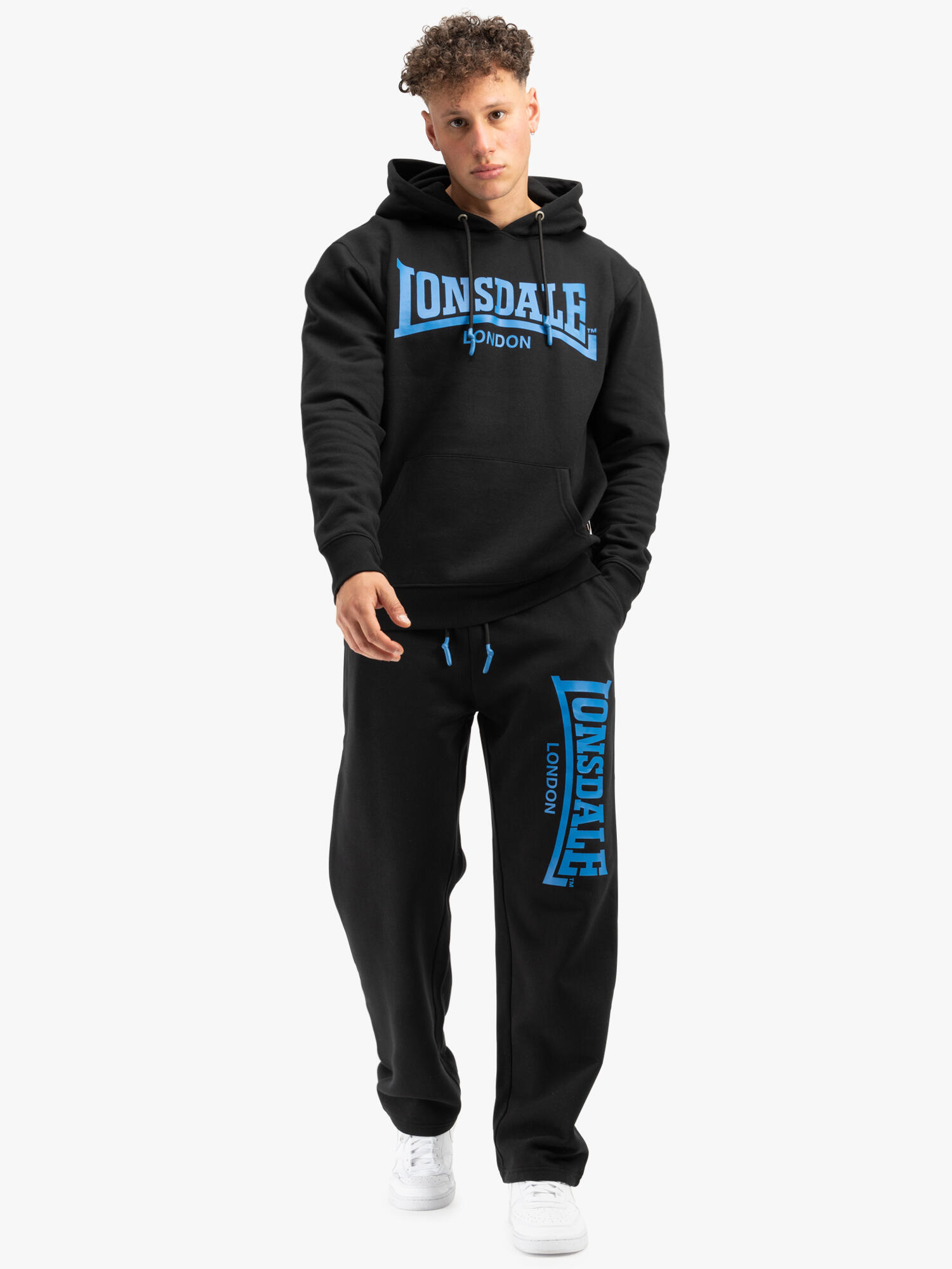 LONSDALE Heren joggingbroek regular fit HERDLEY 3/6