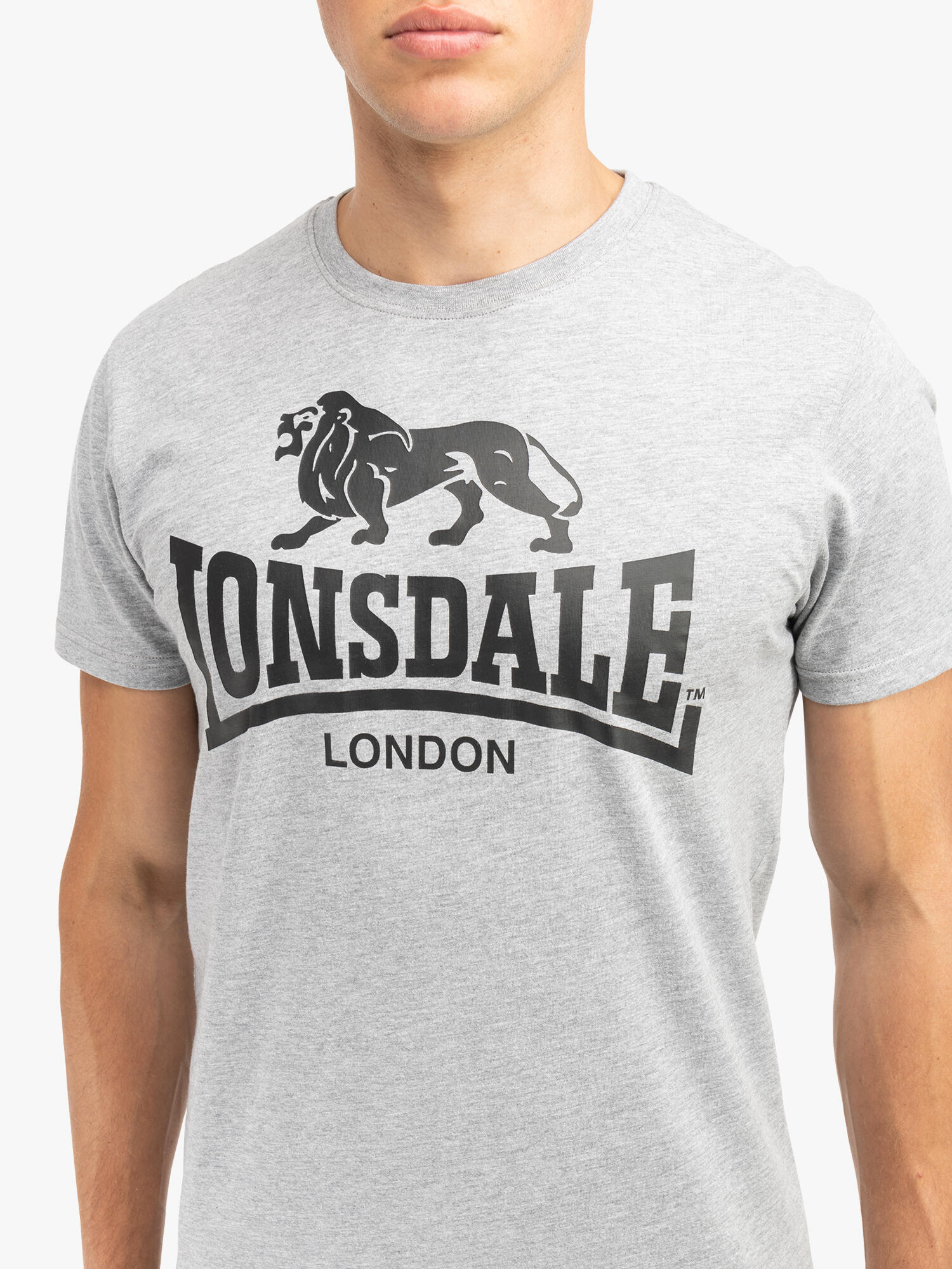 LONSDALE Herren T-Shirt normale Passform Doppelpack LOSCOE 5/6