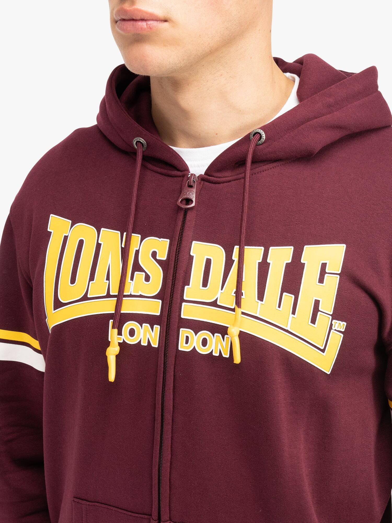 Felpa con cappuccio Lonsdale Darfield 6/6