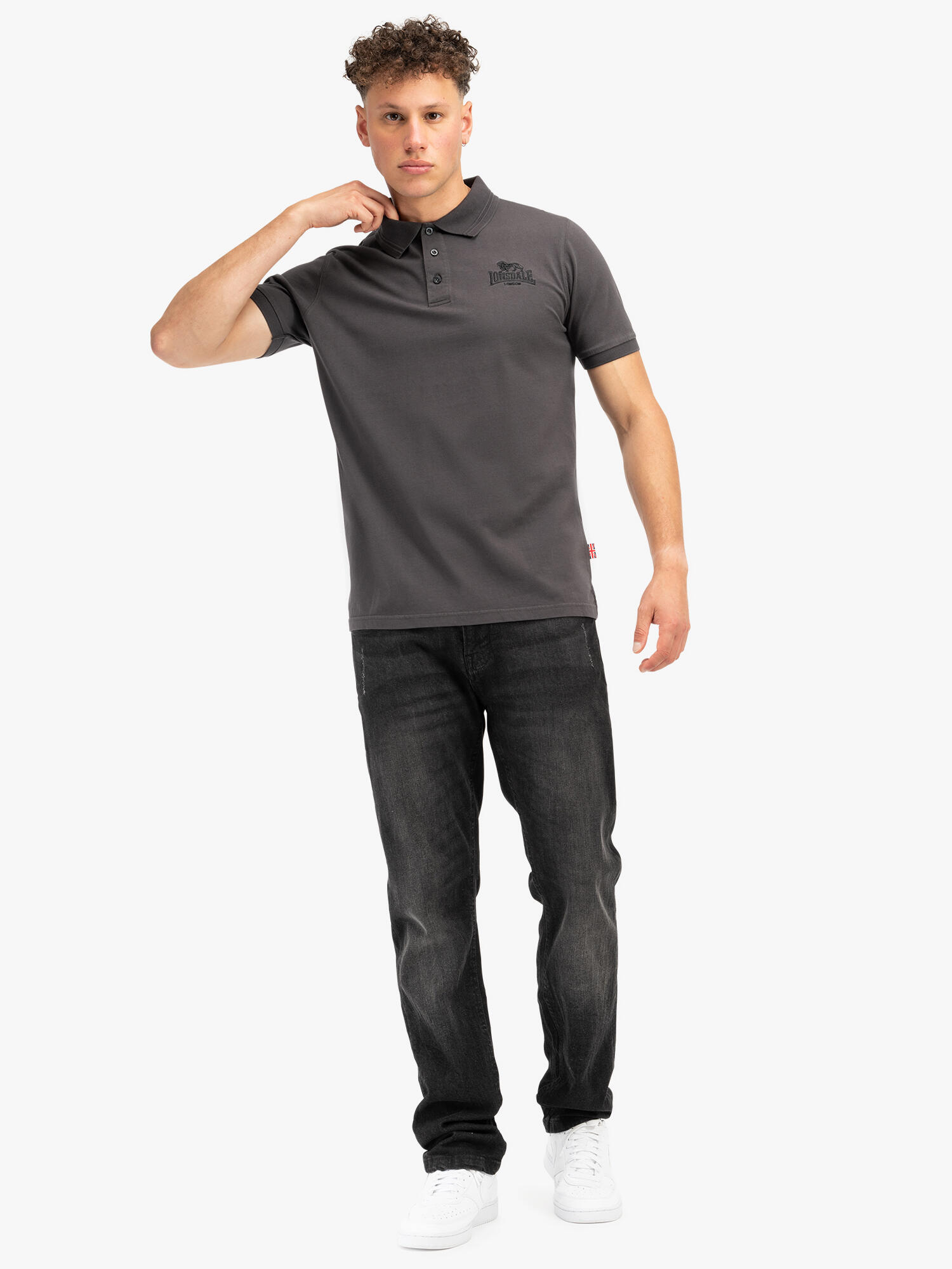 Polo dal taglio classico Lonsdale Lambston 3/6