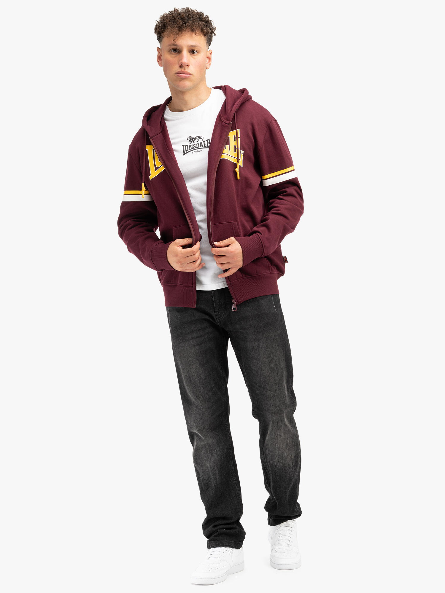 Sudadera con capucha Lonsdale Darfield 3/6