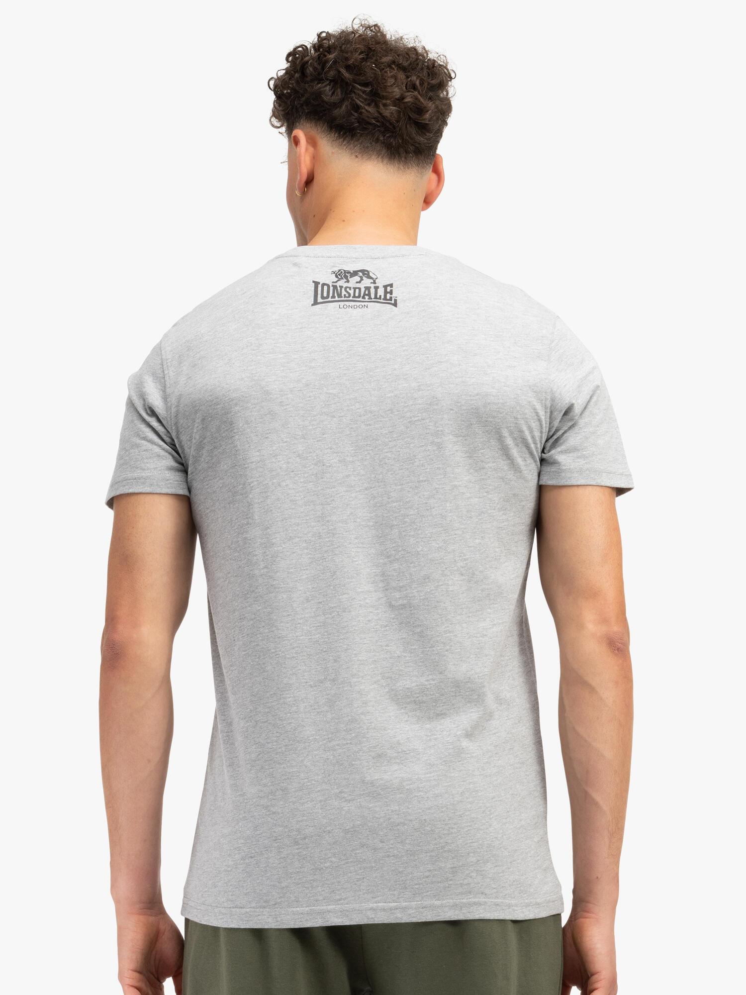 LONSDALE Herren T-Shirt normale Passform Doppelpack LOSCOE 4/6