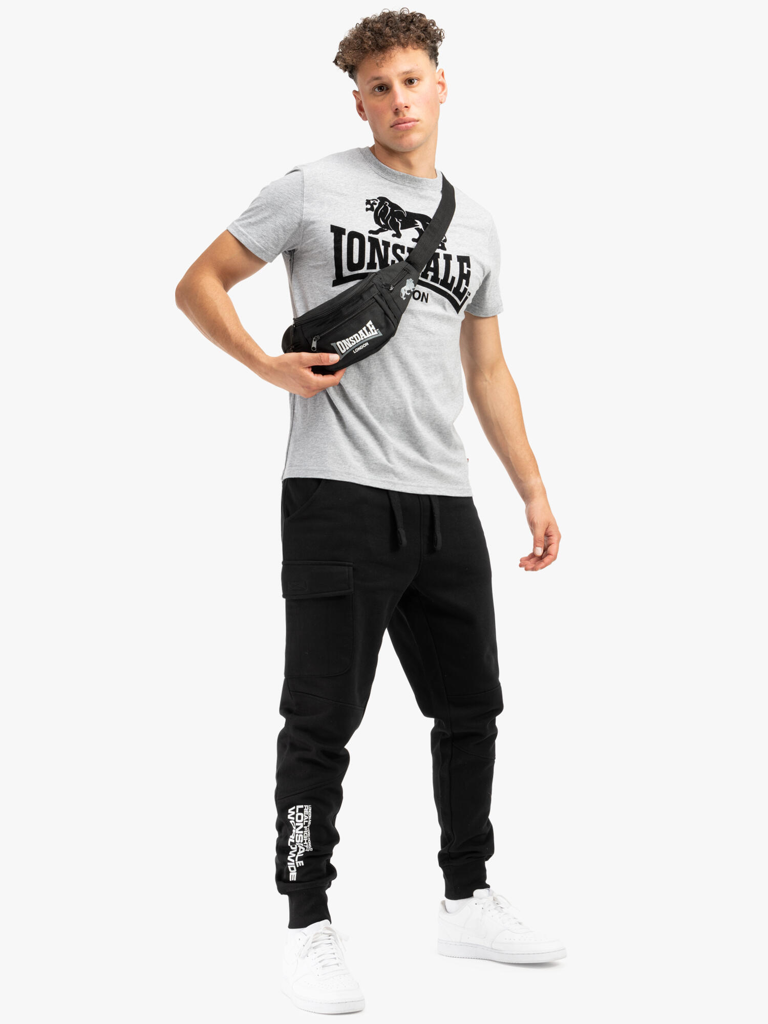 LONSDALE Heren joggingbroek regular fit TWEEDMOUTH 4/6