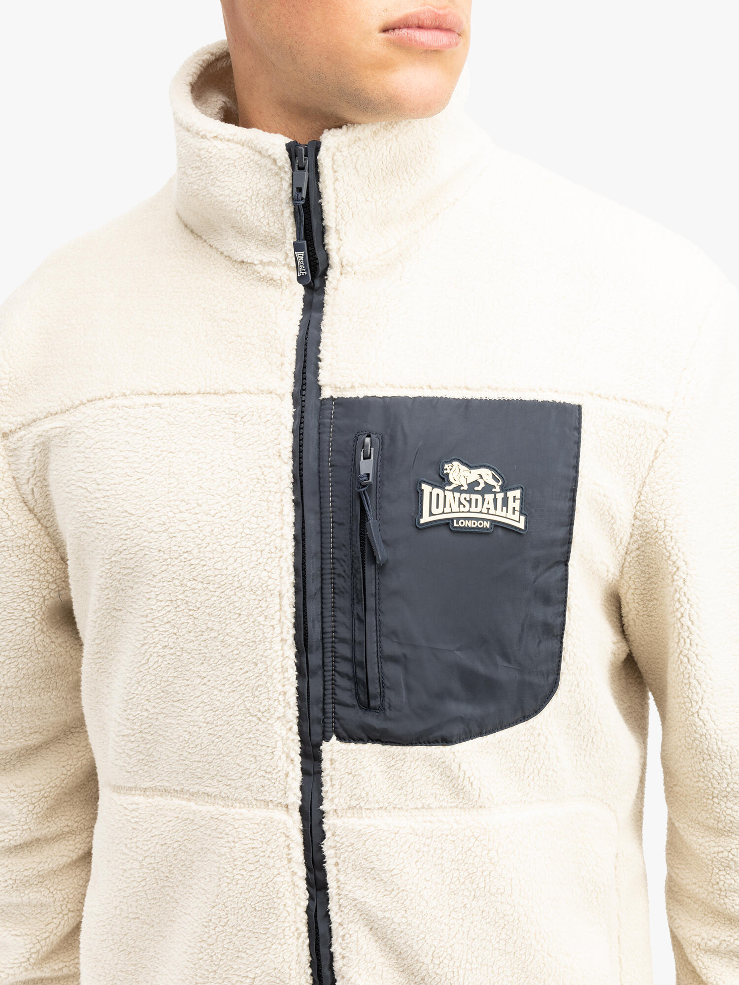 Polaire sherpa coupe classique Lonsdale Lartington 6/6
