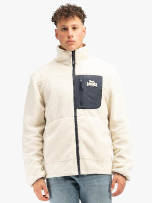LONSDALE Herren Sherpa Jacke normale Passform LARTINGTON