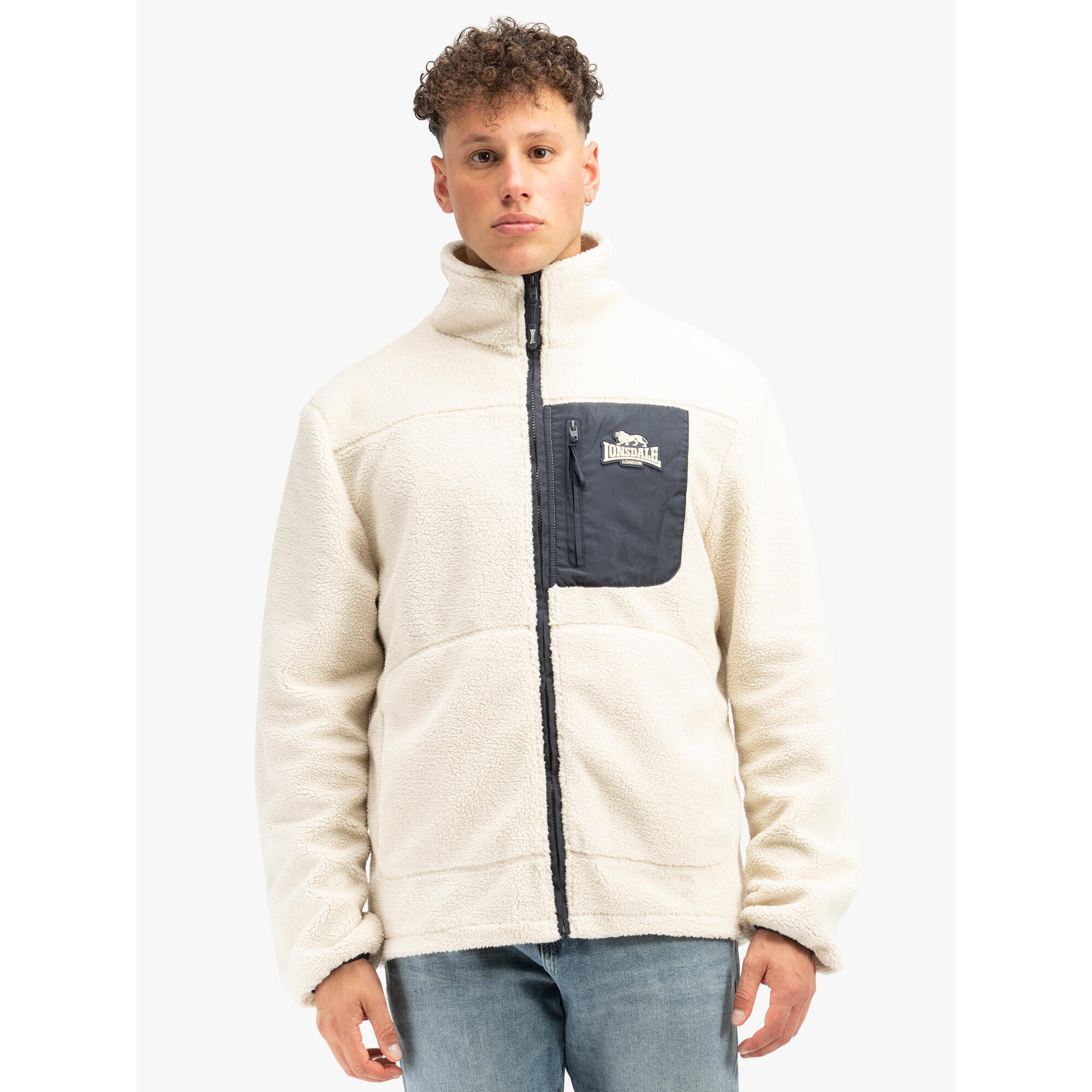 Klasyczna polarowa bluza sherpa Lonsdale Lartington