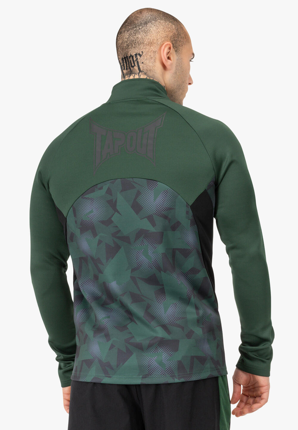 TAPOUT Herren langärmeliges Funktionsshirt normale Passform TRAINING MIDLAYER 4/5