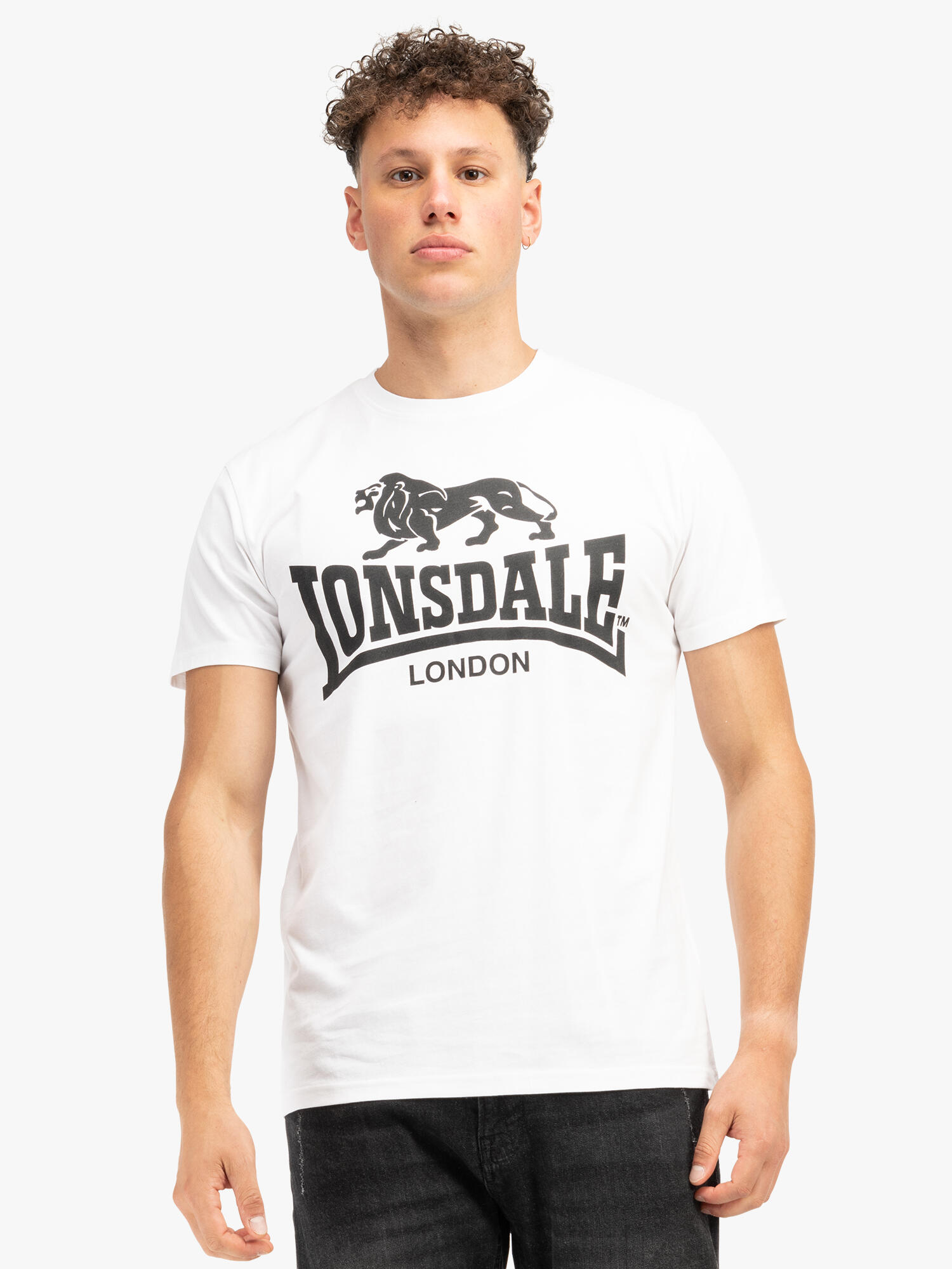 LONSDALE Heren-T-shirt, regular fit dubbelpak KELSO 6/6