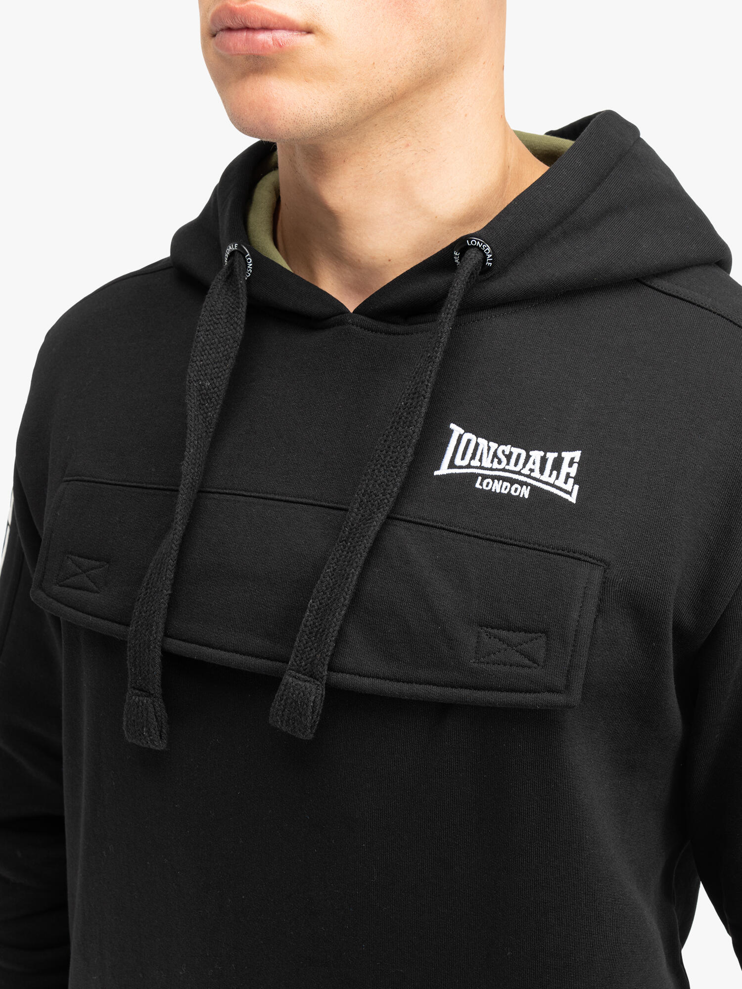 Sweatshirt com capuz corte regular Lonsdale Rushen 6/6