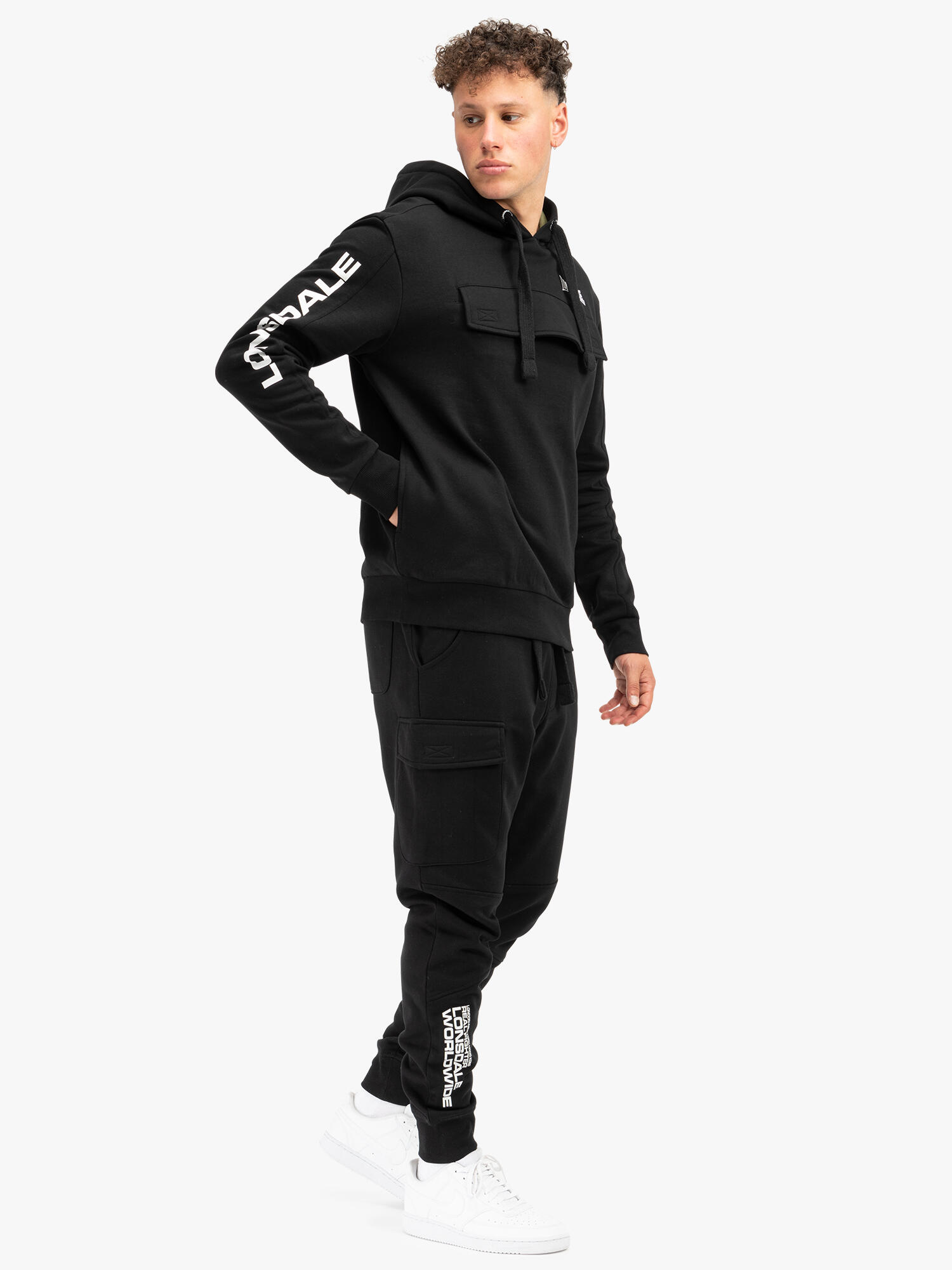 Regular fit hoodie Lonsdale Rushen 4/6