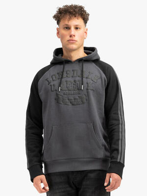 Lonsdale heren sweatshirt met capuchon regular fit linnfoots