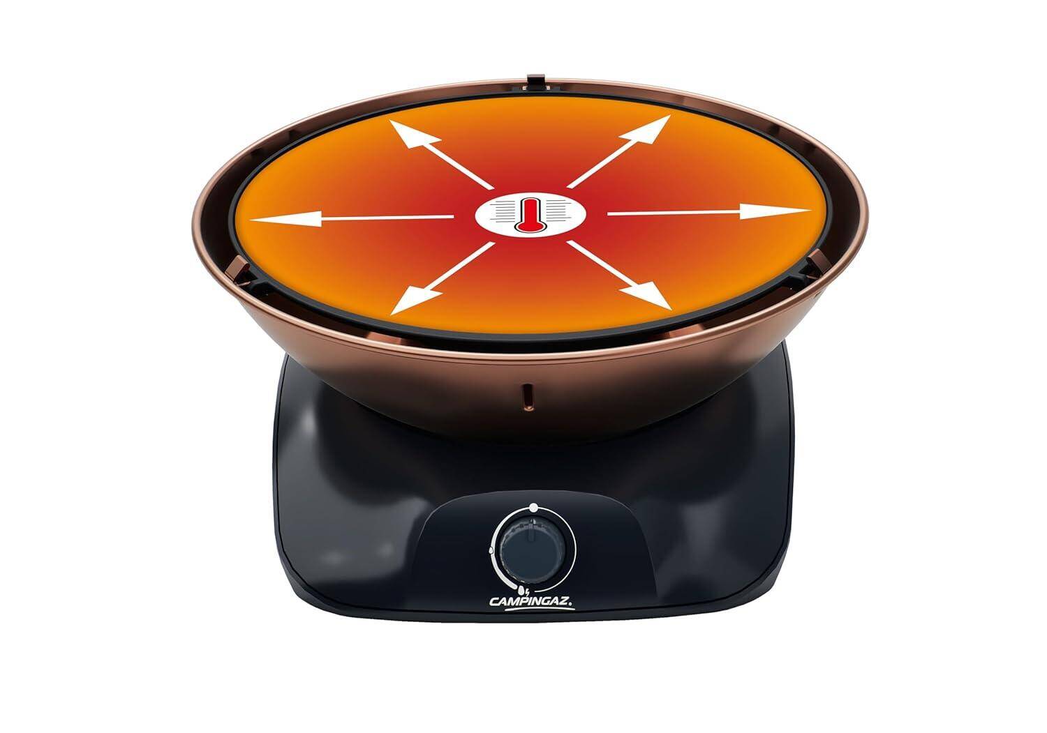 360 Grill CV Camping Stove and Grill With CV 470 cartridge Gas , All-in-One Portable Camping BBQ -  2