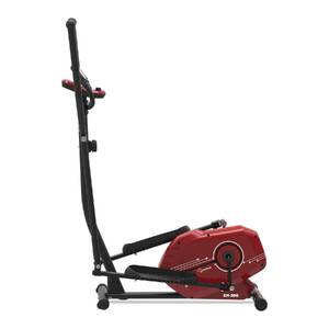 PowerMax EH-300 Elliptical Cross Trainer for Home Gym Workout Machine Adjustable Seat, LCD Display,Max User Weight 100kg, Hand P