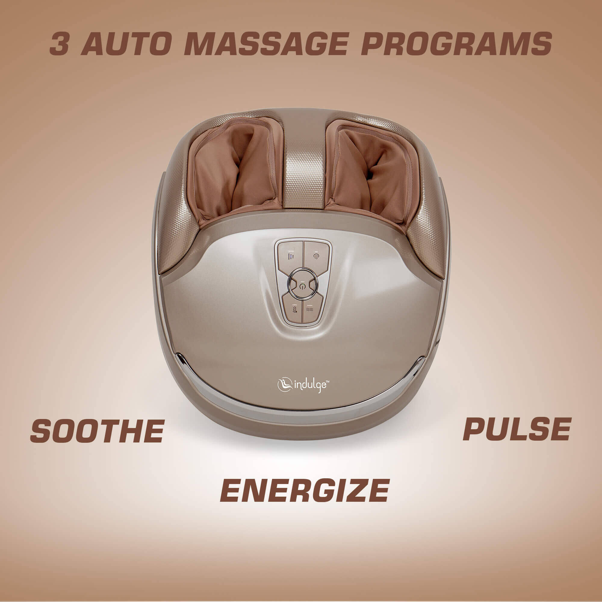 indulge IF-839 Foot Massager Machine for Pain Relief with Dynamic Squeeze Air Technology, Shiatsu, Kneading, Vibration, Rolling & Heating by PowerMax Fitness -  3