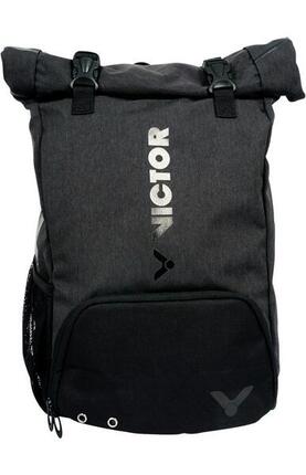Sac bandoulière - Badminton - Compact zippé rembourré - Noir