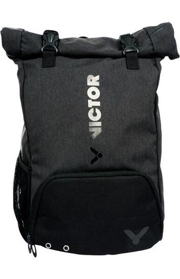 Sac bandoulière - Badminton - Compact zippé rembourré - Noir